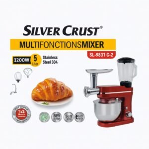 Pétrin 3 en 1 - 05L – 1200W Bol En inox SilverCrest SL-9831C-2