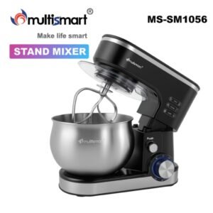 Pétrin 05 L – 1000W – 06 Vitesses Noir Multismart MS-SM1056