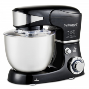 Robot Pétrin inox 5L 1000W 6Vitesses Techwood TRO-1056